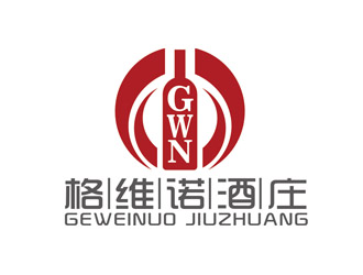 赵鹏的格维诺酒庄logo设计