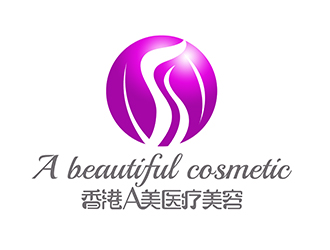 潘乐的香港A美医疗美容集团有限公司logo设计
