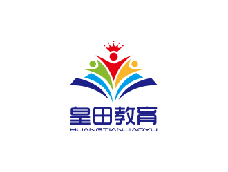 孙金泽的皇田教育机构标志设计logo设计