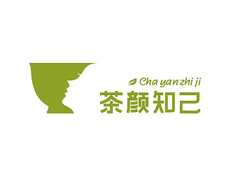 唐燕彬的茶颜知己连锁饮料店标志设计logo设计