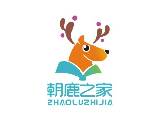 曾翼的朝鹿之家小学生课外学习logo设计logo设计