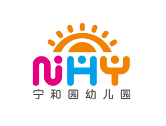 赵鹏的宁和园幼儿园logo设计