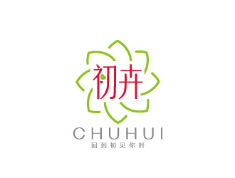周金进的初卉，苏州初卉花艺有限公司logo设计