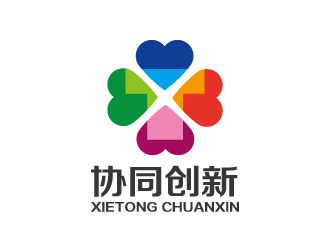 张晓明的协同创新logo设计