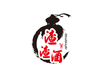 孙金泽的渣渣酒logo设计