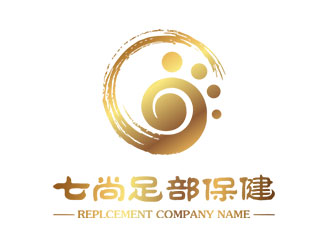 钟炬的上海七尚足部保健有限公司logo设计