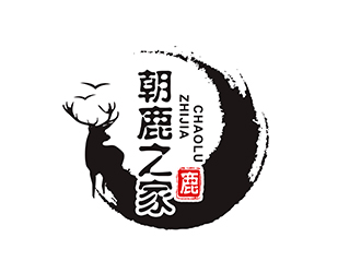 潘乐的朝鹿之家小学生课外学习logo设计logo设计