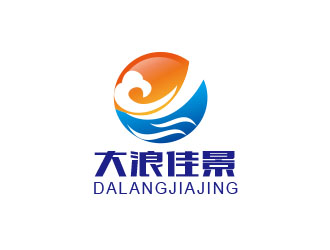 朱红娟的北京大浪佳景文化发展有限公司logo设计