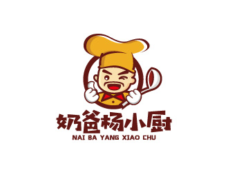 周金进的奶爸杨小厨外卖标志设计logo设计