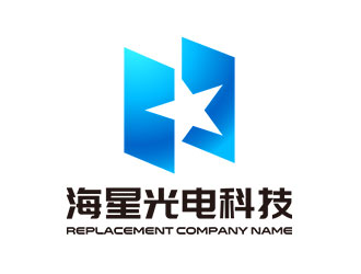 钟炬的深圳海星光电科技有限公司标志设计logo设计