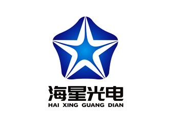 谭家强的深圳海星光电科技有限公司标志设计logo设计
