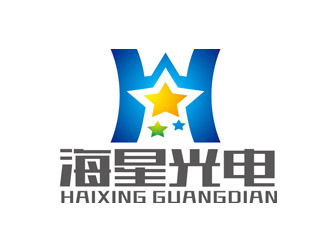 赵鹏的深圳海星光电科技有限公司标志设计logo设计
