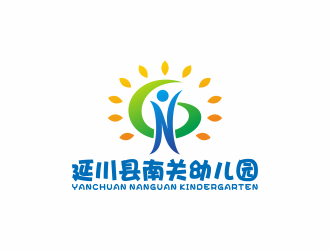 何嘉健的延川县南关幼儿园logo设计