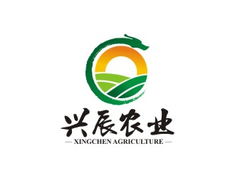 曾翼的兴辰农业logo设计