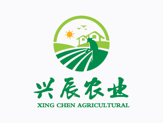 李冬冬的兴辰农业logo设计