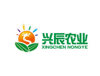 李贺的兴辰农业logo设计