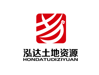 张俊的泓达土地资源咨询服务有限公司标志logo设计