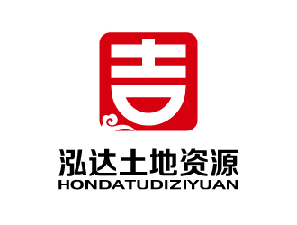 张俊的泓达土地资源咨询服务有限公司标志logo设计