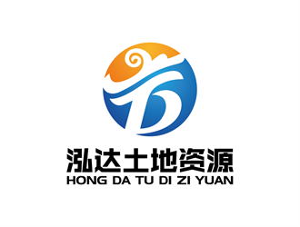 安冬的泓达土地资源咨询服务有限公司标志logo设计