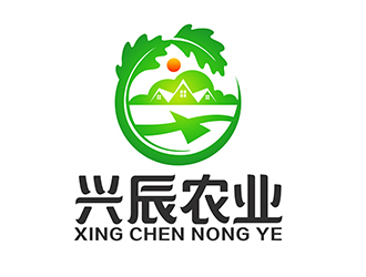 潘乐的兴辰农业logo设计
