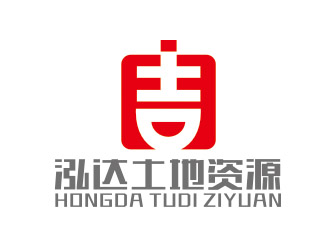 赵鹏的泓达土地资源咨询服务有限公司标志logo设计