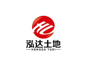 王涛的泓达土地资源咨询服务有限公司标志logo设计