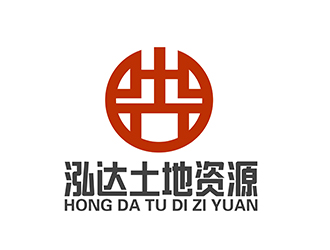 潘乐的泓达土地资源咨询服务有限公司标志logo设计