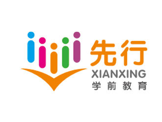 赵鹏的先行学前教育logo设计