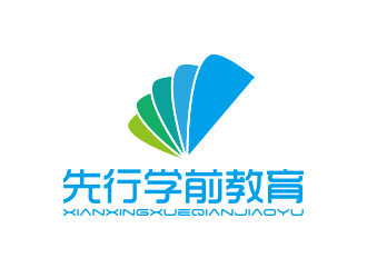 孙金泽的先行学前教育logo设计