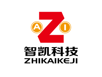 张俊的青岛智凯科技有限公司logo设计