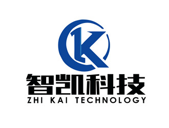 朱兵的青岛智凯科技有限公司logo设计
