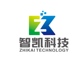 赵鹏的青岛智凯科技有限公司logo设计