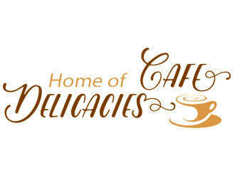 钟炬的Home of Delicacies Cafelogo设计