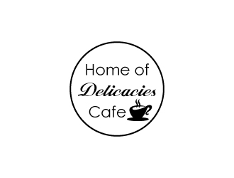 张俊的Home of Delicacies Cafelogo设计
