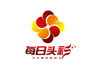 谭家强的每日头彩logo设计