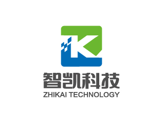 杨勇的青岛智凯科技有限公司logo设计
