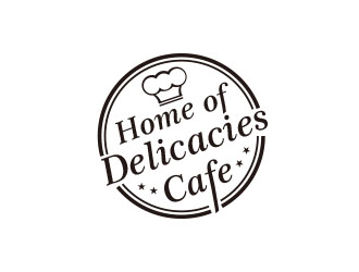 朱红娟的Home of Delicacies Cafelogo设计