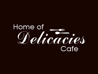 朱红娟的Home of Delicacies Cafelogo设计