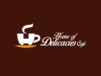 勇炎的Home of Delicacies Cafelogo设计