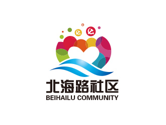 黄安悦的北海路社区logo设计