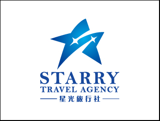 叶美宝的星光旅行社 Starry Travel Agencylogo设计