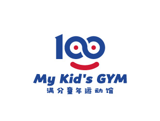 周金进的My Kid's GYM 满分童年运动馆logo设计