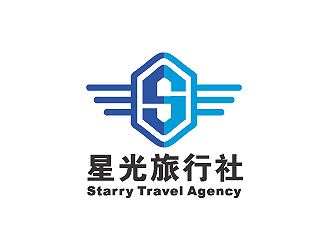 彭波的星光旅行社 Starry Travel Agencylogo设计