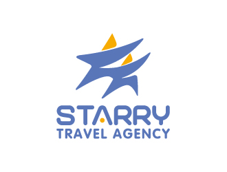 杨勇的星光旅行社 Starry Travel Agencylogo设计