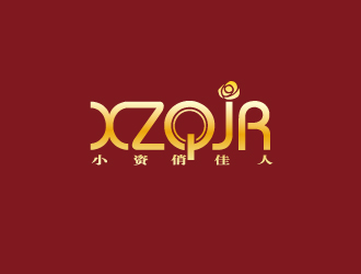 陈智江的小资俏佳人护肤品标志设计logo设计