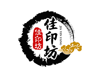 潘乐的佳印坊logo设计