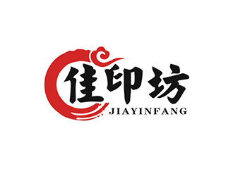吴晓伟的佳印坊logo设计