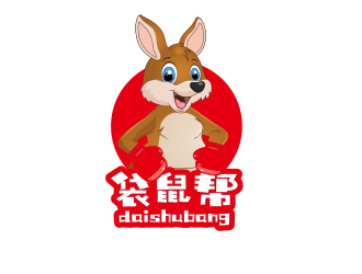 孙金泽的袋鼠帮logo设计