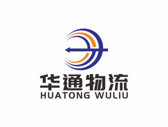 汤儒娟的华通物流logo设计