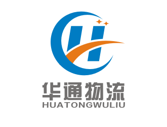 李杰的华通物流logo设计